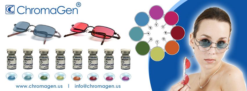 Chromagen Lenses producer and worldwide shipping, do your free ishihara test for color blindness and buy Chromagen Contact Lenses for Color Blindness
